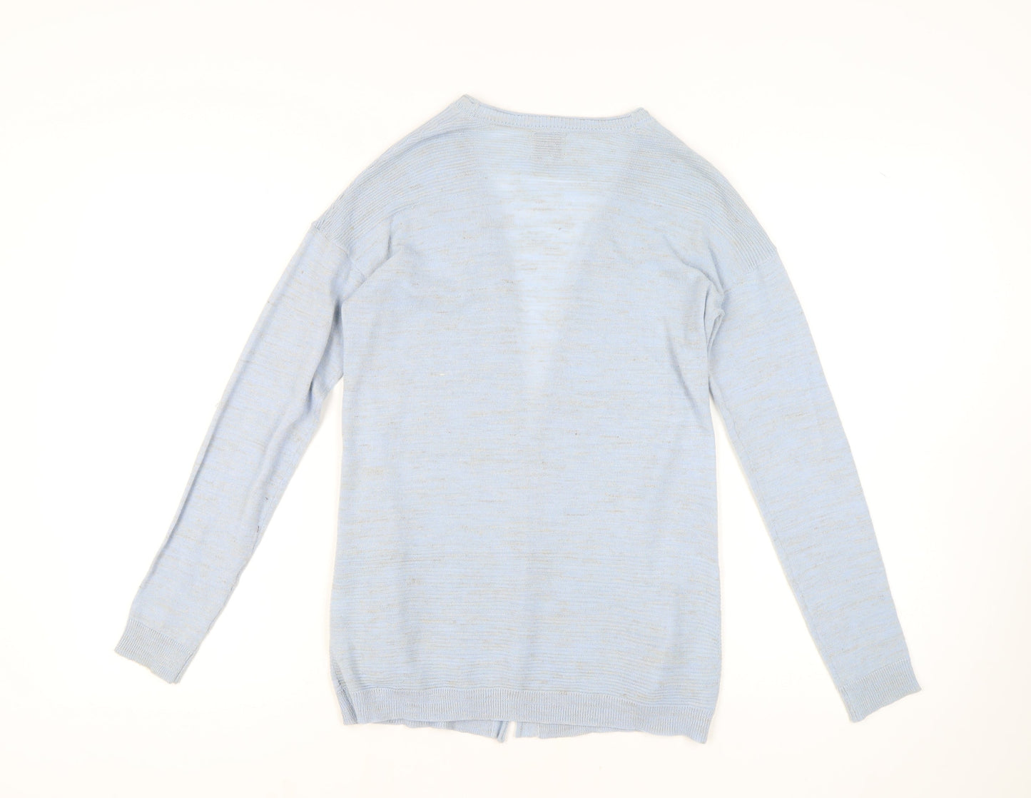 River Island Women's Blue Cardigan V-Neck Size 8