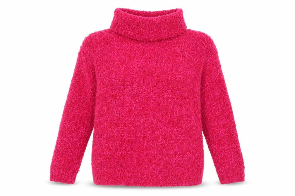 Marks & Spencer Pink Roll Neck Women's Jumper - S