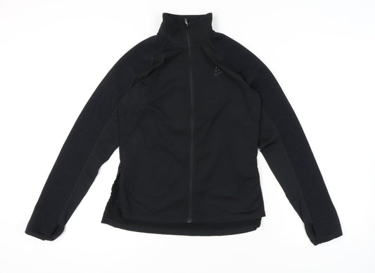 Craft Women's Black Full Zip Jacket Size S
