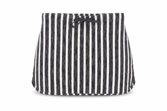 Front view of Gap Women's Black Striped XS Skirt