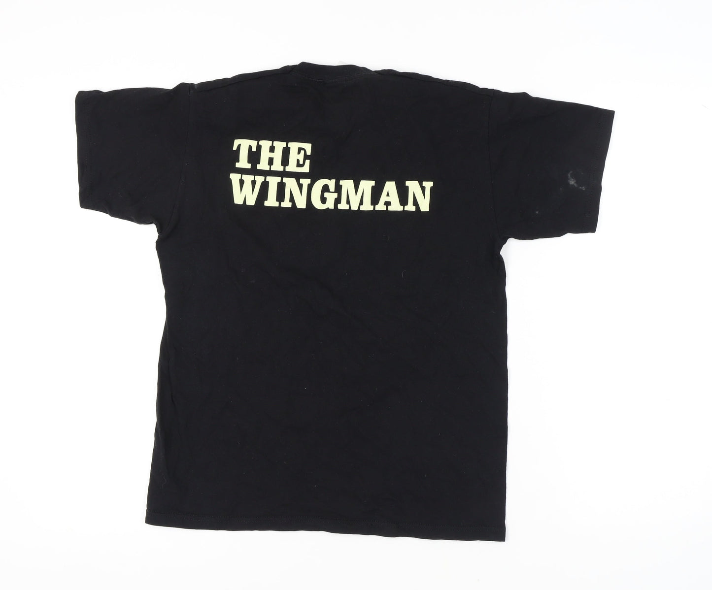 Fruit of the Loom Black Medium Men's Cotton T-Shirt
