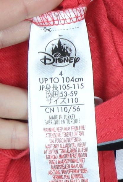 Additional view of Disney girls’ red mickey graphic t-shirt - 4 years