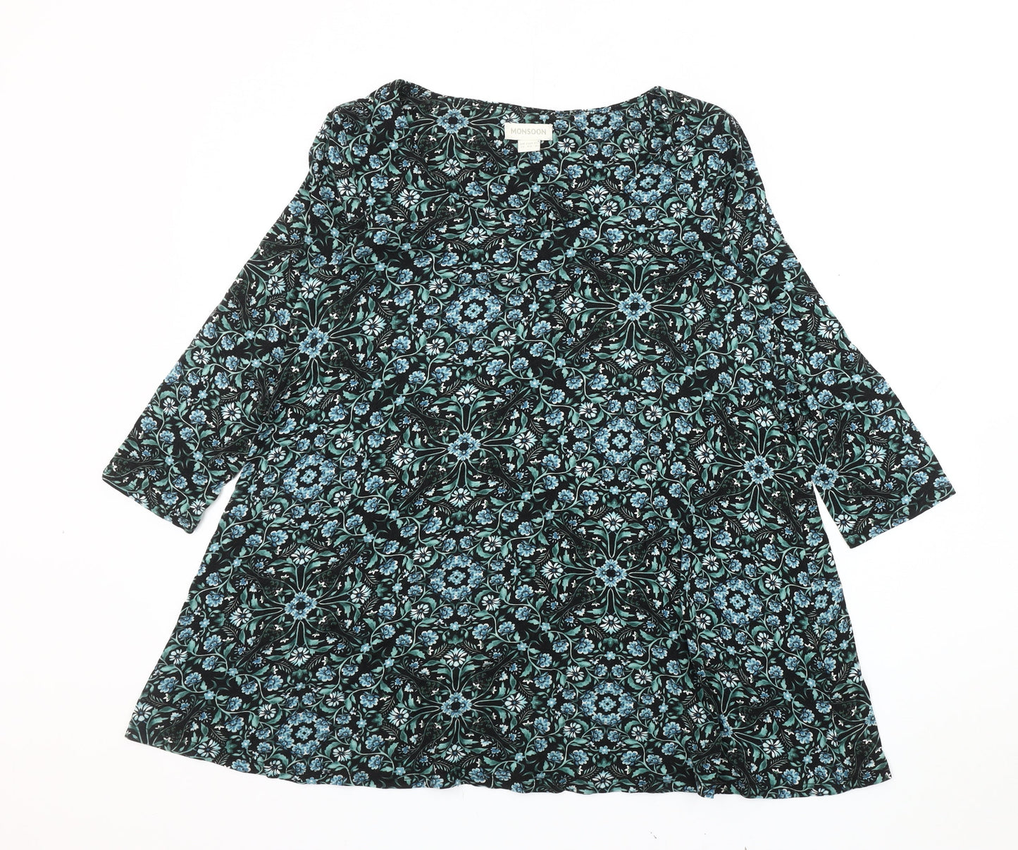 Monsoon Women's Multicoloured Floral Blouse, Size 12