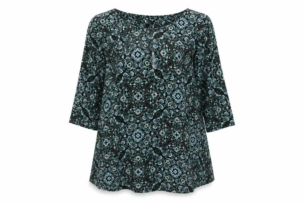 Monsoon Women's Multicoloured Floral Blouse, Size 12