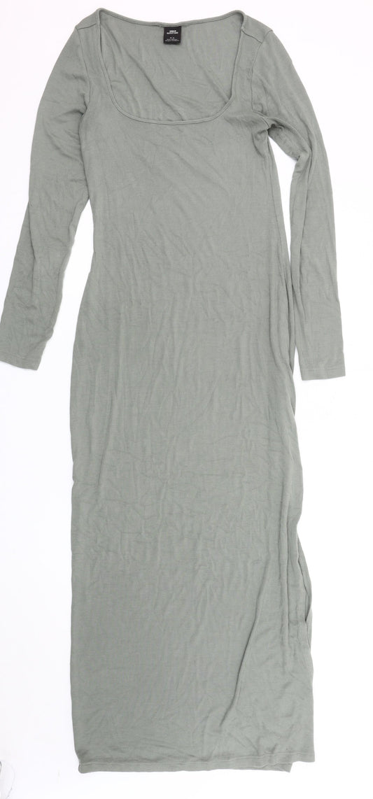 Urban Outfitters Women's Grey Midi Sheath Dress M