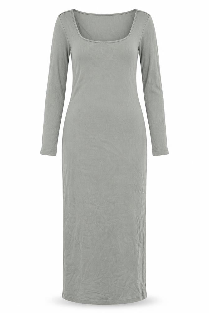 Urban Outfitters Women's Grey Midi Sheath Dress M
