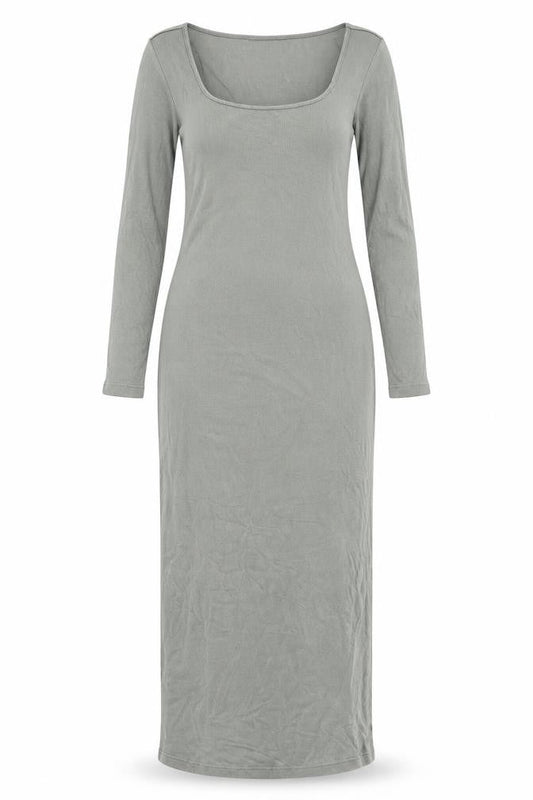 Urban Outfitters Women's Grey Midi Sheath Dress M