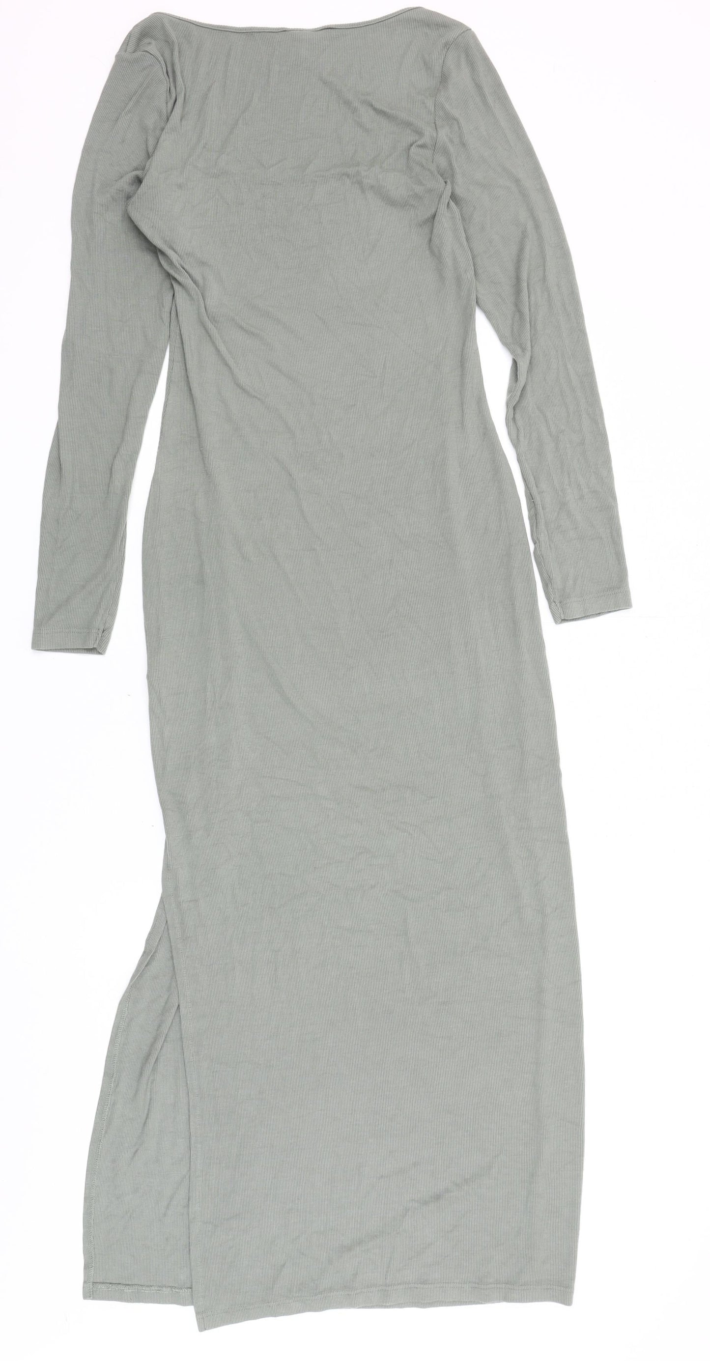 Urban Outfitters Women's Grey Midi Sheath Dress M