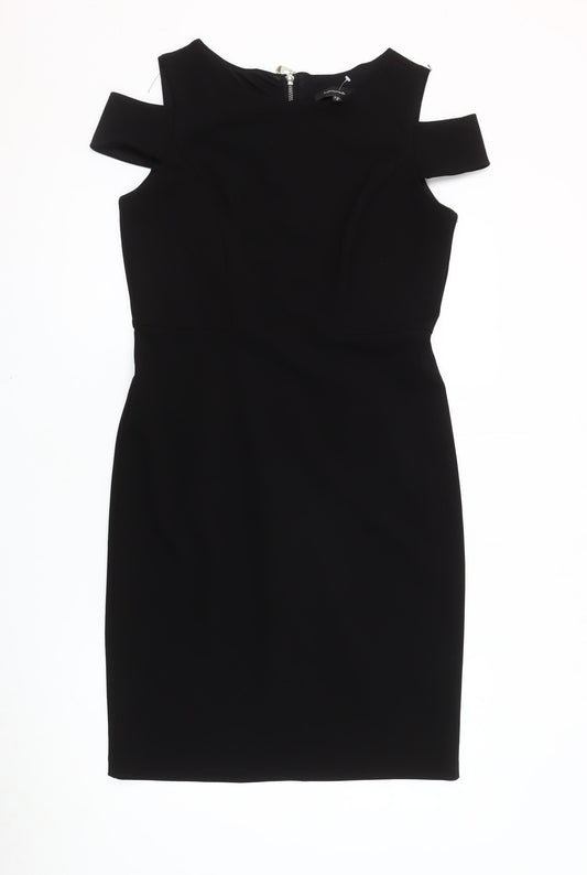 R&M Richards Women's Black Sheath Dress Size 6