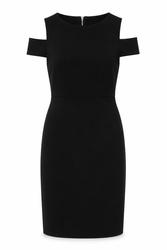 R&M Richards Women's Black Sheath Dress Size 6