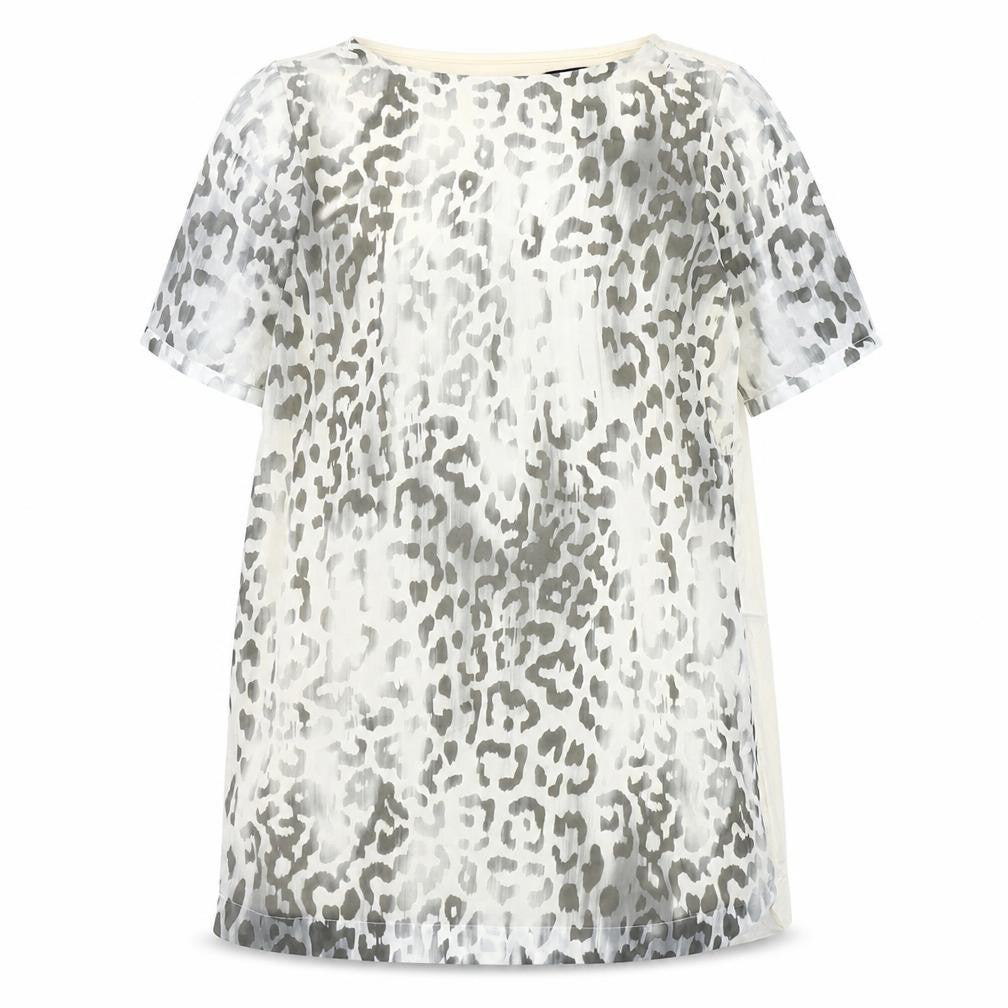 Marks & Spencer Women's Grey Animal Print Dress, Size 12