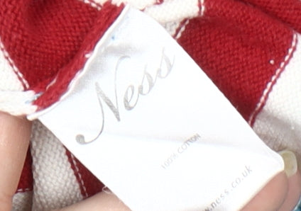 Ness Women's Multicoloured Striped Pullover Jumper, S