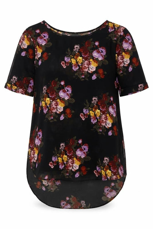 Innocence Women's Floral Blouse Multicoloured Size 12
