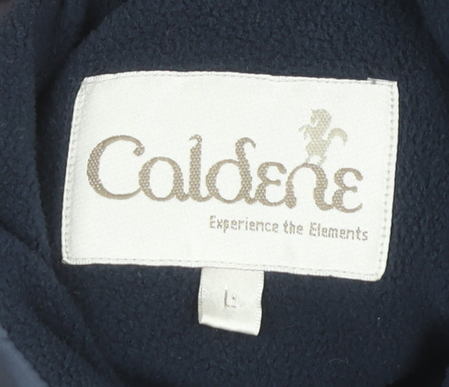 Caldene Men's Blue Polyester Jacket, Size L, New