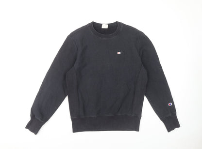 Champion Men's Black Medium Pullover Sweatshirt