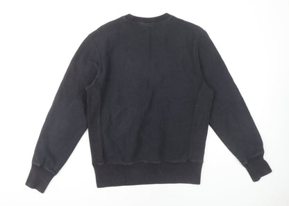 Champion Men's Black Medium Pullover Sweatshirt