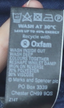 Marks and Spencer Women Blue T-Shirt Size 10