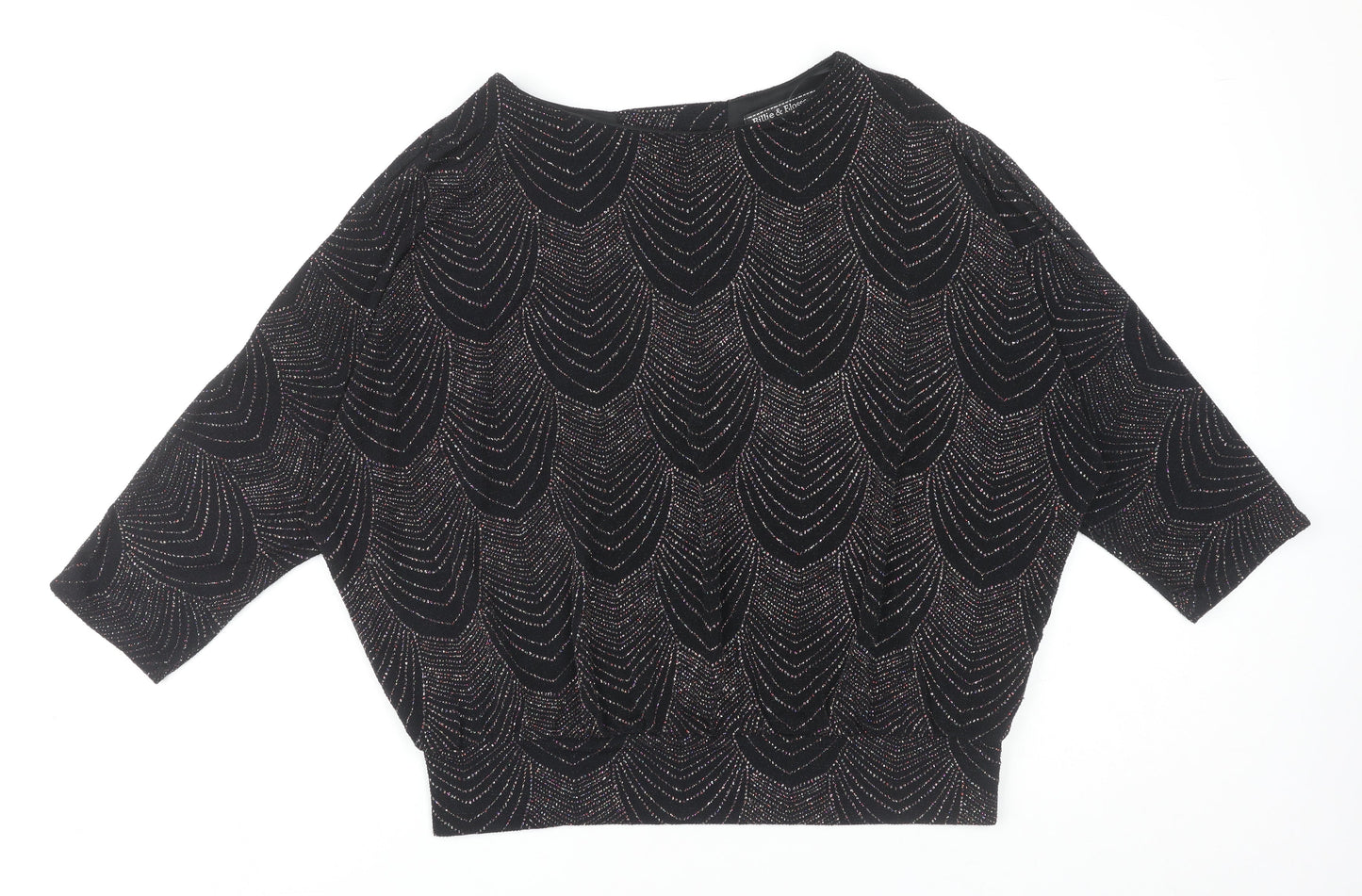 Dorothy Perkins Women's Black Geometric Tunic