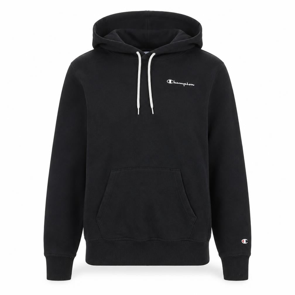 Champion Unisex Black Hoodie L Pullover Casual Gym