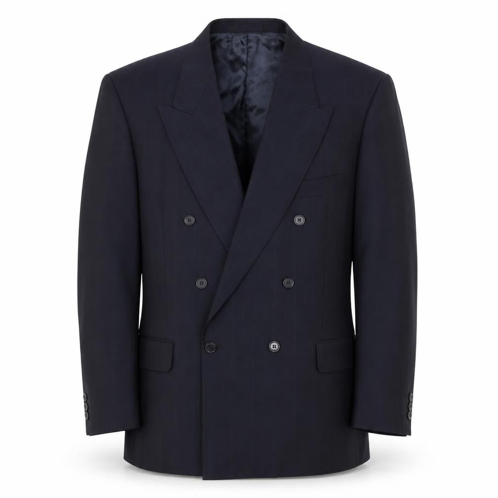 Marks & Spencer Men's Blue Wool Jacket 44S