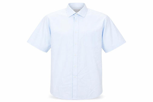 Marks & Spencer Men’s Blue Short Sleeve Dress Shirt