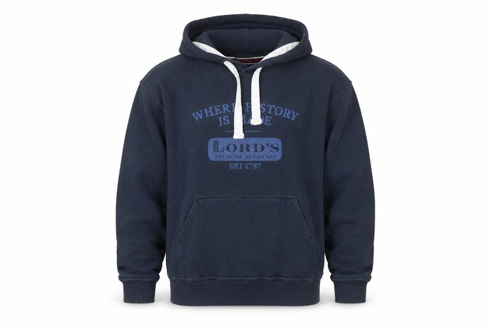Lord's Men's Blue Pullover Hoodie - Size L