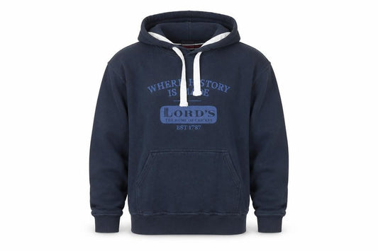 Lord's Men's Blue Pullover Hoodie - Size L