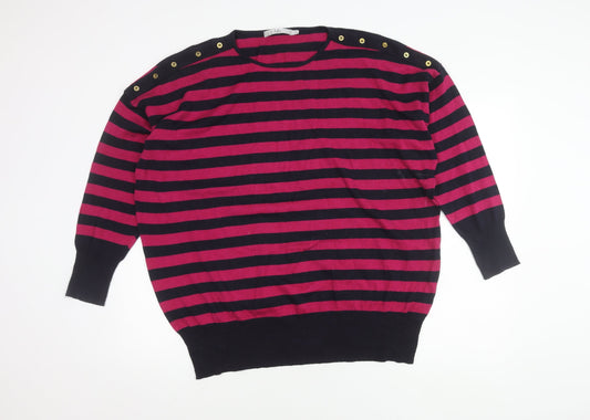 Isle Women's Multicoloured Plus Pullover Jumper