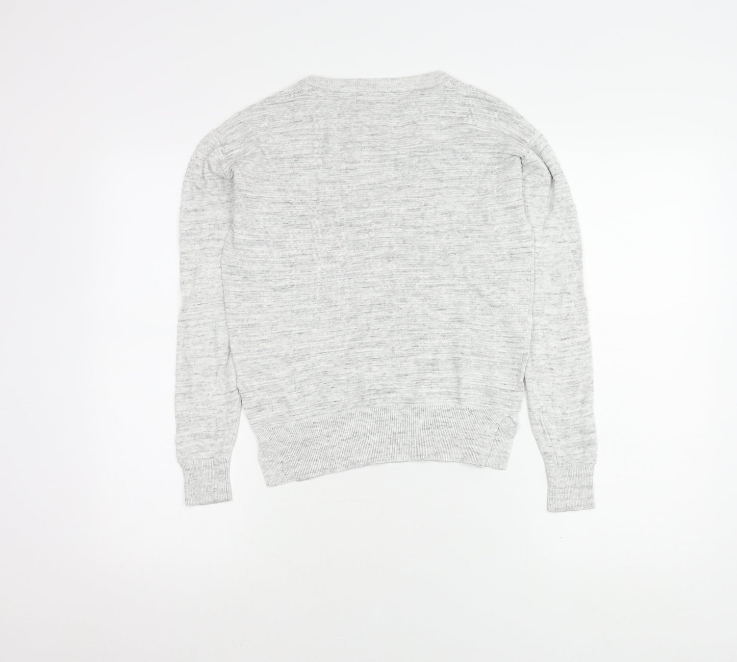 Next Women's Grey Crew Neck Jumper, Size 6