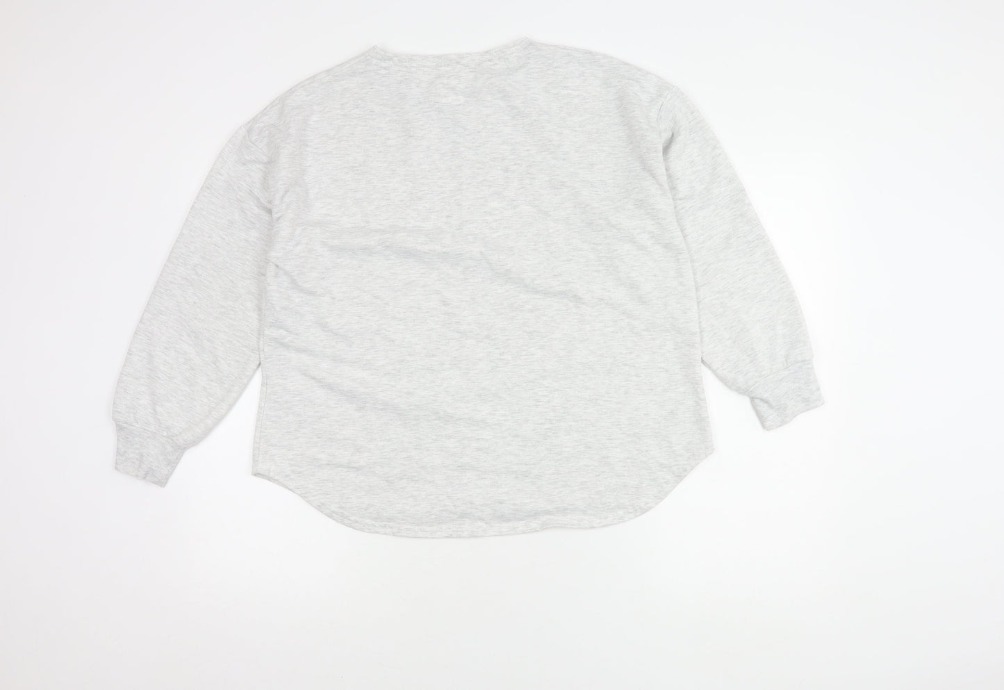 John Lewis Women's Grey Crew Neck Jumper, M