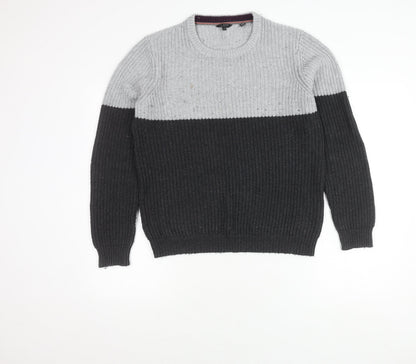 Ted Baker Men's Grey & Black Pullover - Size L