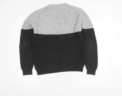 Ted Baker Men's Grey & Black Pullover - Size L