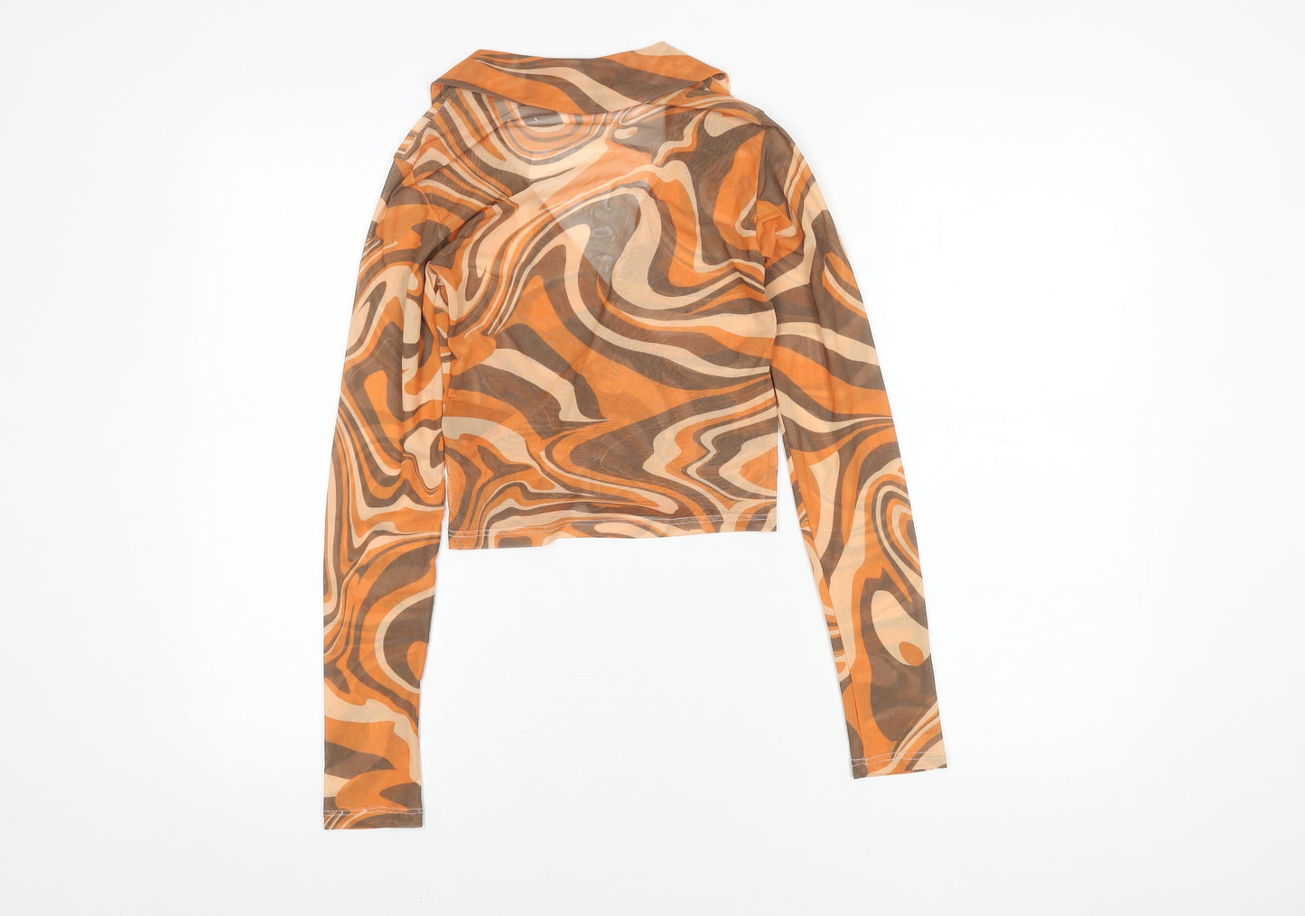 Urban Outfitters Women's Multicoloured Wrap Top S