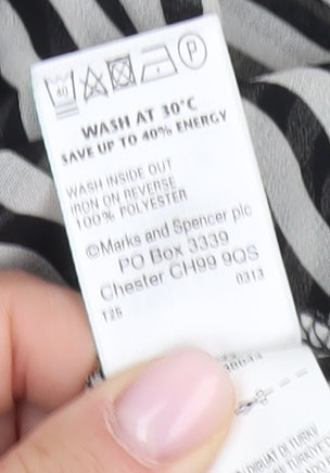 Marks and Spencer Women's Striped Blouse UK 12