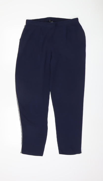 Wallis Women’s Blue Jogger Trousers - Size 12