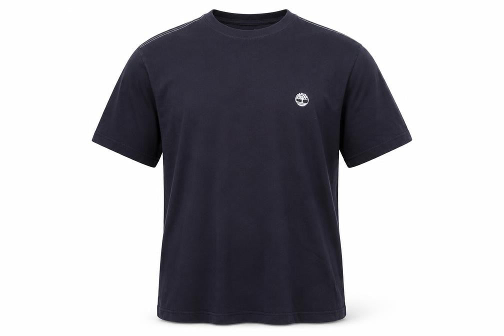 Timberland Men's Blue Crew Neck T-Shirt, Size S