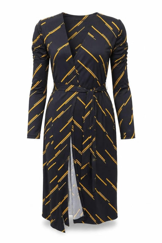 Marks & Spencer Womens Multicoloured Wrap Dress 6