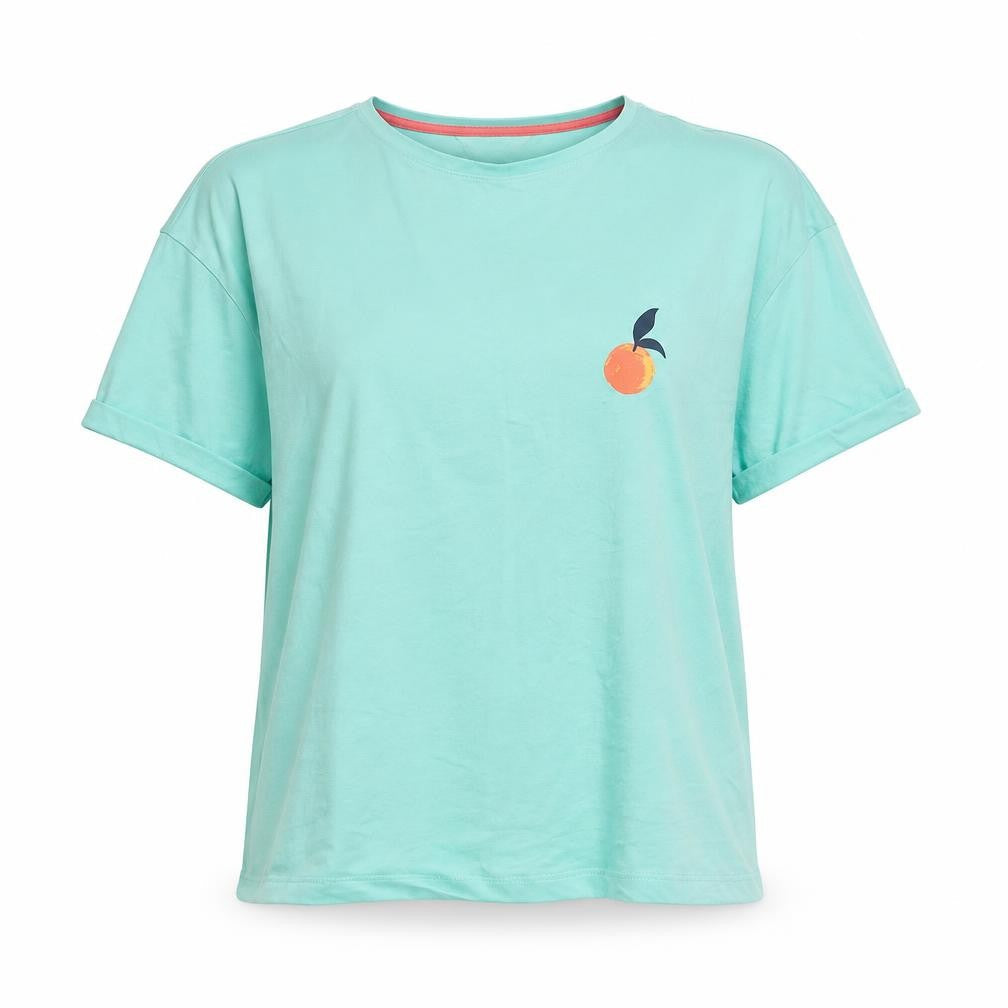 Marks & Spencer Women's Green Pyjama T-Shirt - L