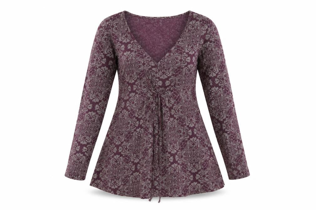 Nomads Women's Purple Floral Tunic Size 10