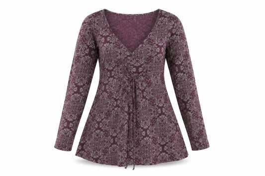 Nomads Women's Purple Floral Tunic Size 10