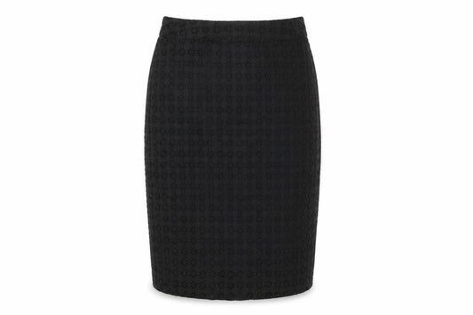 Jigsaw Women's Black Pencil Skirt - Size 8, Cotton