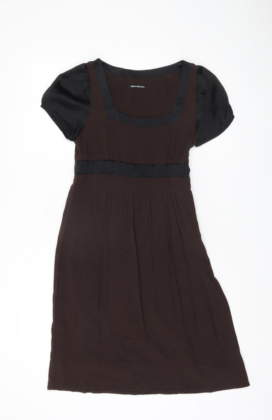 Pennyblack Women's Brown Dress Size 8 Short Sleeve
