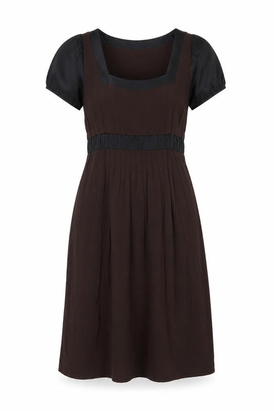 Pennyblack Women's Brown Dress Size 8 Short Sleeve