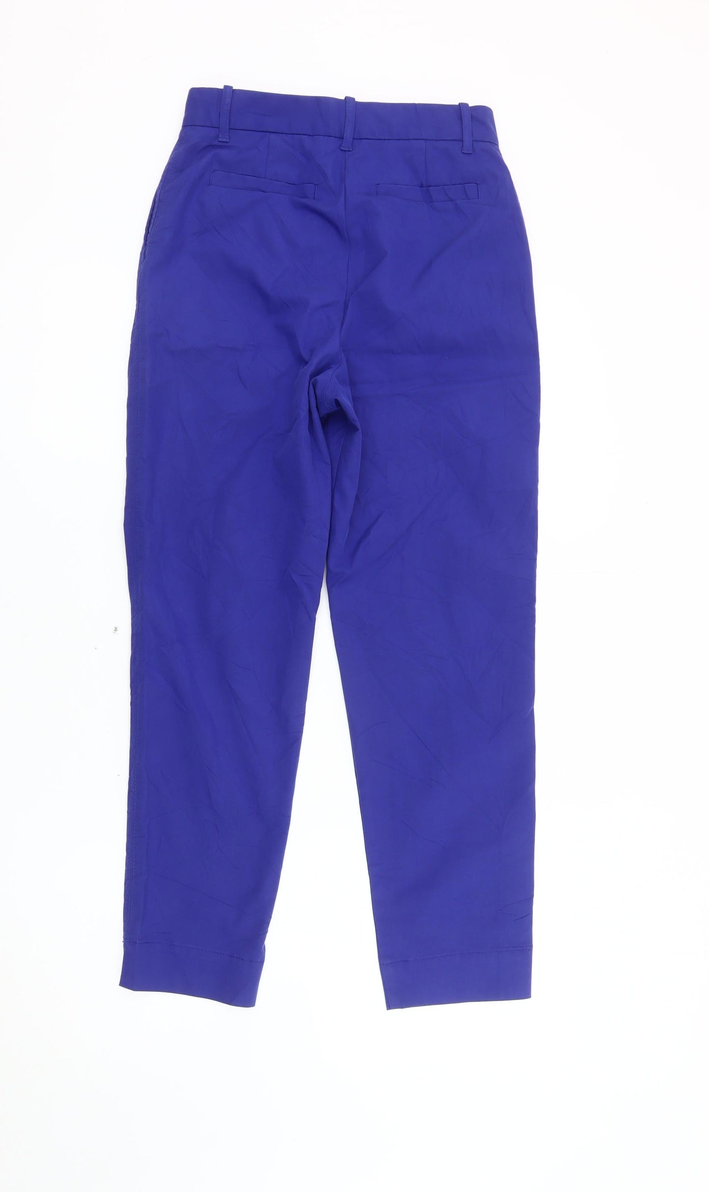 Marks and Spencer Women's Blue Chino Trousers Size 6