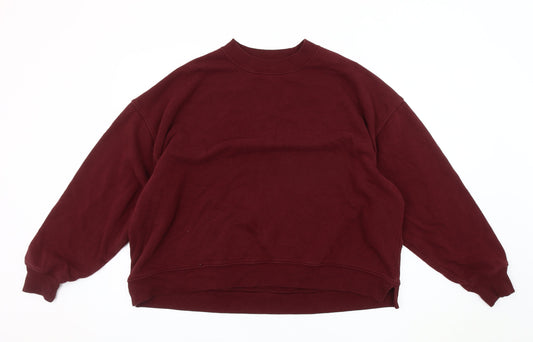 American Eagle Men’s Red Pullover Sweatshirt S