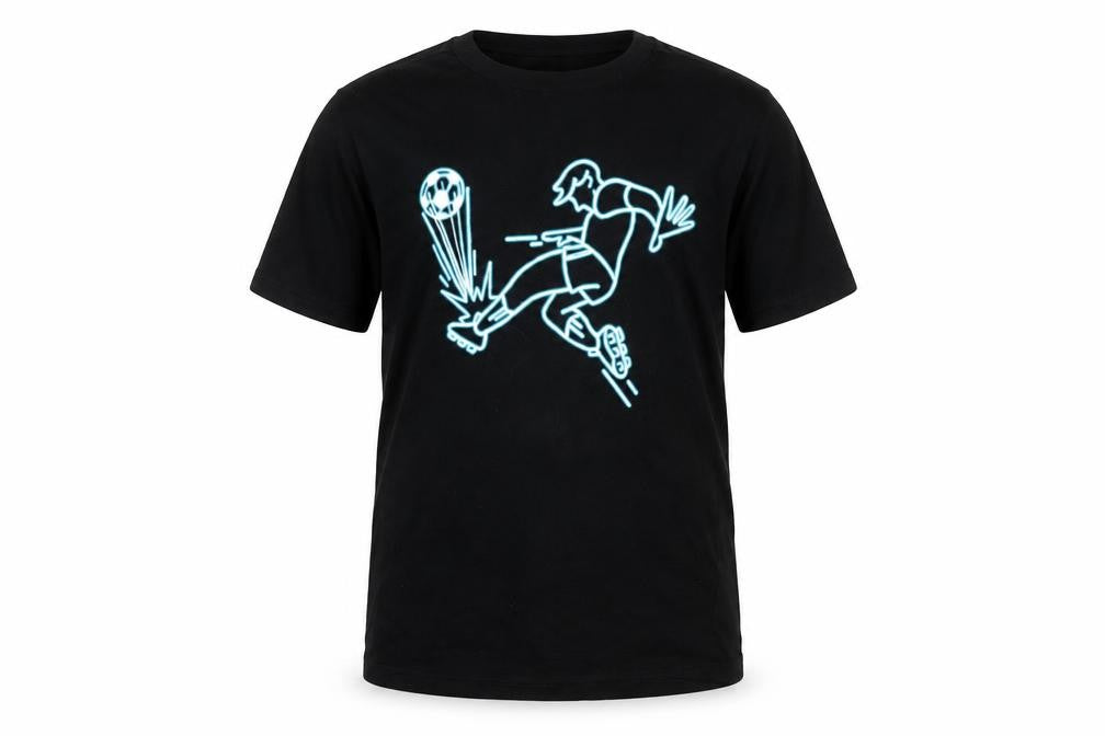Gap Boys Black Sports Theme Cotton T-Shirt, Size 8