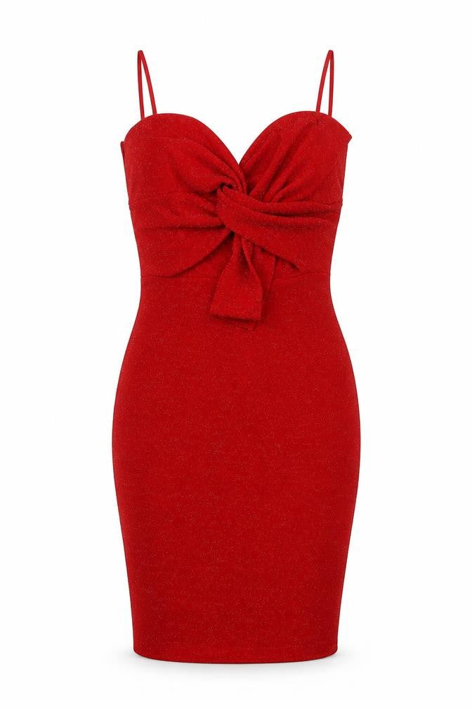 Edge Street Women's Red Bodycon Dress Size 8