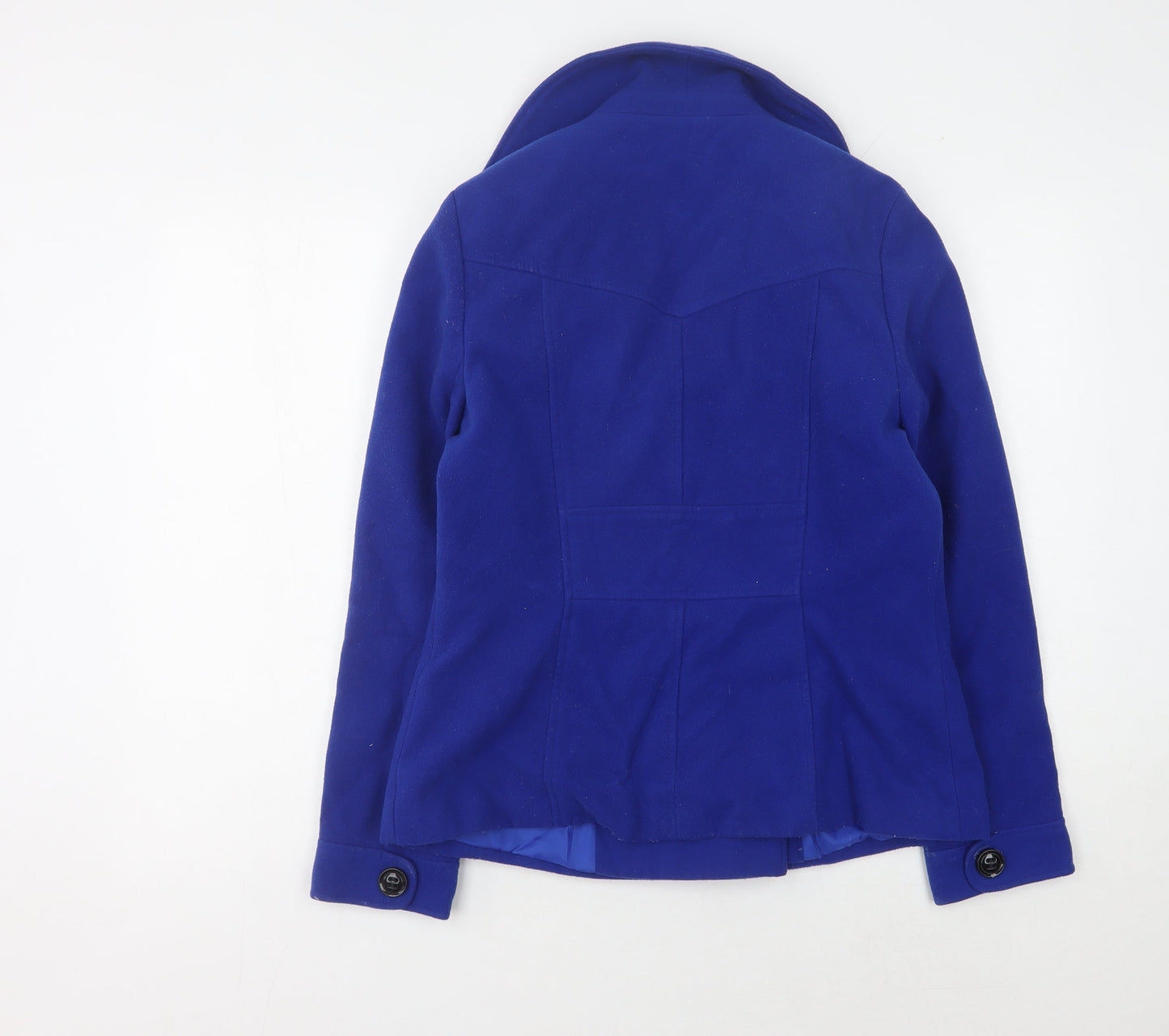 Red Herring Women's Blue Pea Coat - Size Unknown