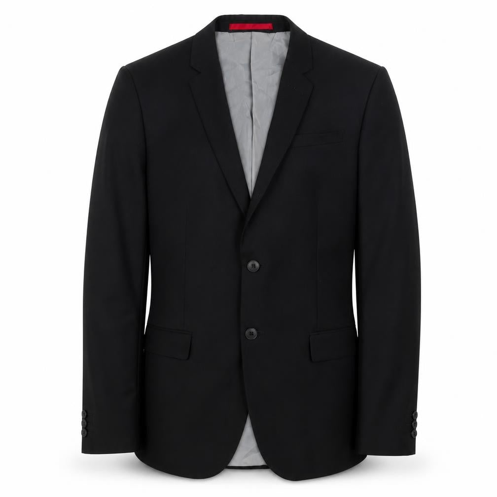 Marks & Spencer Men's Black Suit Jacket - M, Formal, Single-Breasted