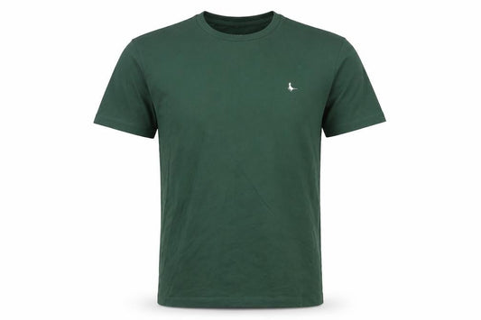Jack Wills Men's Green T-Shirt, Size S, Crew Neck
